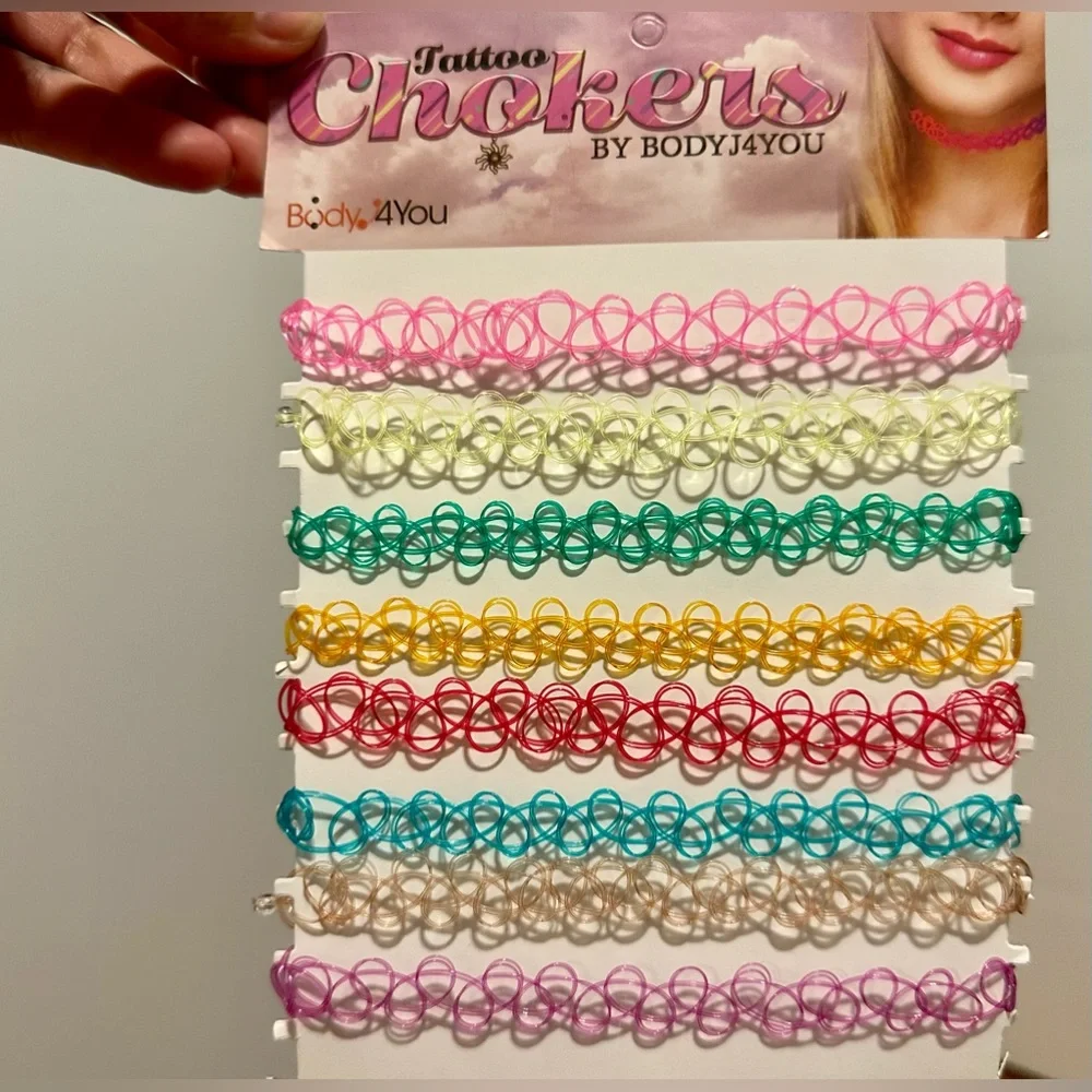 💛🧡❤️Chokers🩷💜💙 - Picture 2 of 2